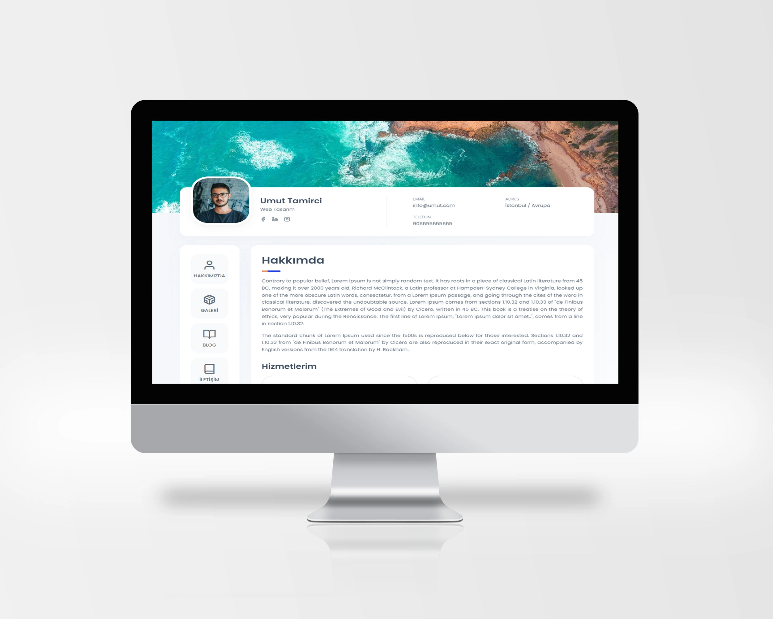 Kişisel Web Site Scripti v1